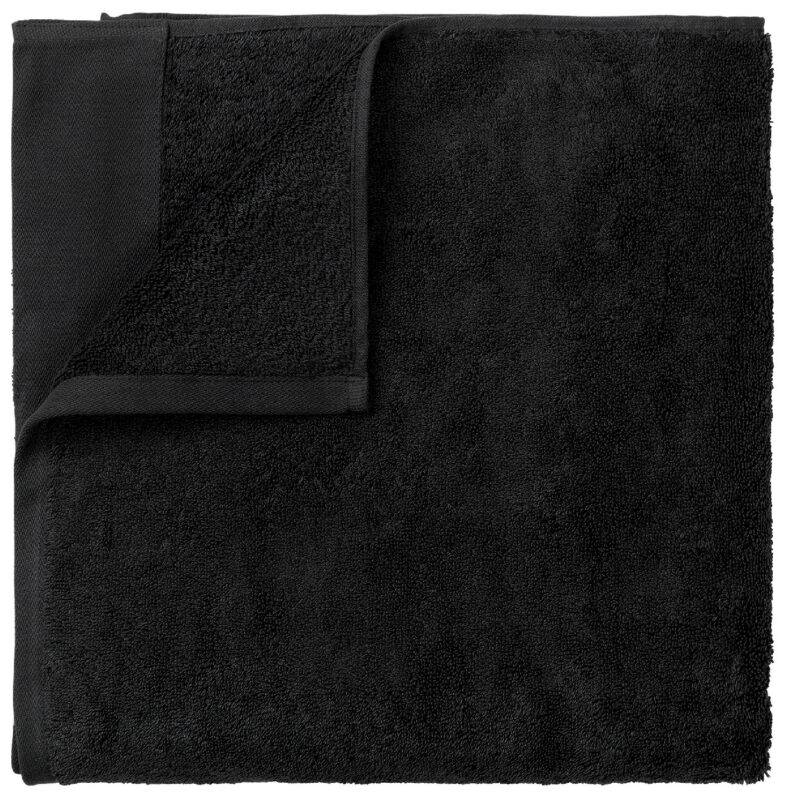 Blomus Saunová osuška černá 100 x 200 cm RIVA