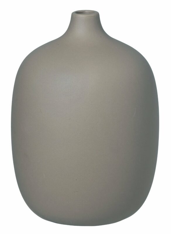 BLOMUS Váza keramická šedá 18