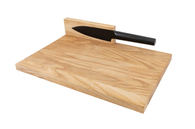 Kuchyňské prkénko Chef's Board Medium s nožem CLAP DESIGN
