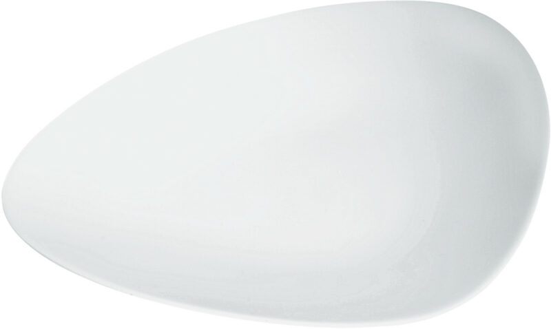 ALESSI Desinový talíř z bílého porcelánu 24 cm