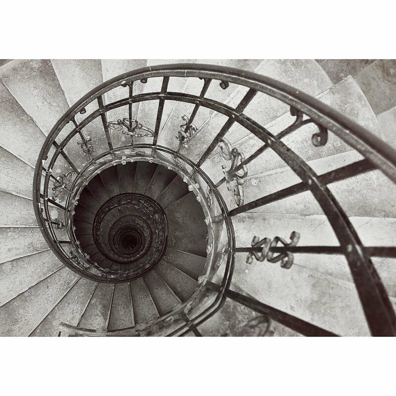 Dekoria Obraz na plátně Spiral Stairs