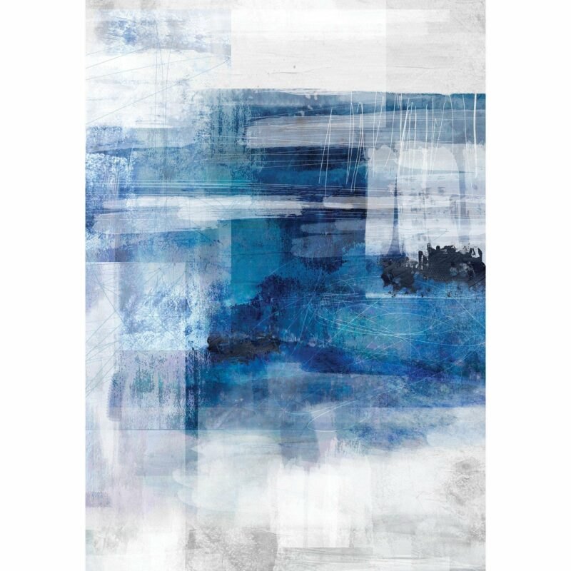 Dekoria Obraz na plátně Blue Abstract