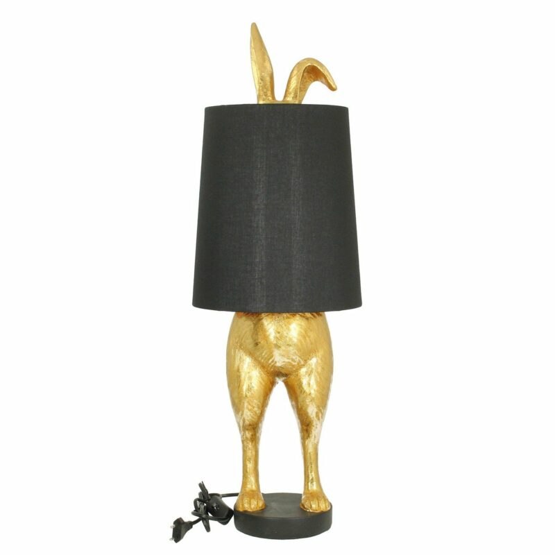 Dekoria Stolní lampa Gold Rabbit 74cm